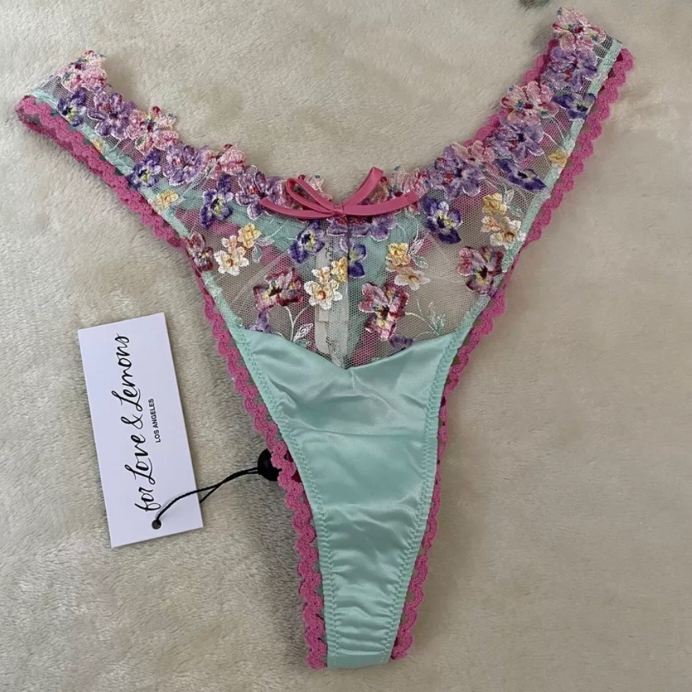 for love and lemons pansy bouquet panty